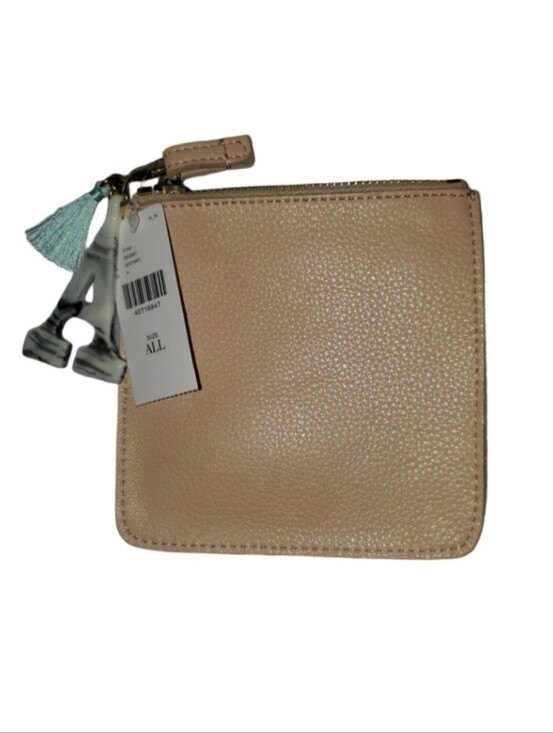 Anthropologie Handbags - NWT Anthropologie Leather Monogram Pouch Letter A